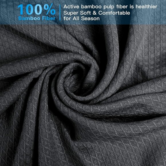 Cooling Blanket, 100% Rayon Derived from Bamboo, Cool Summer Blanket - Picture 3 of 6